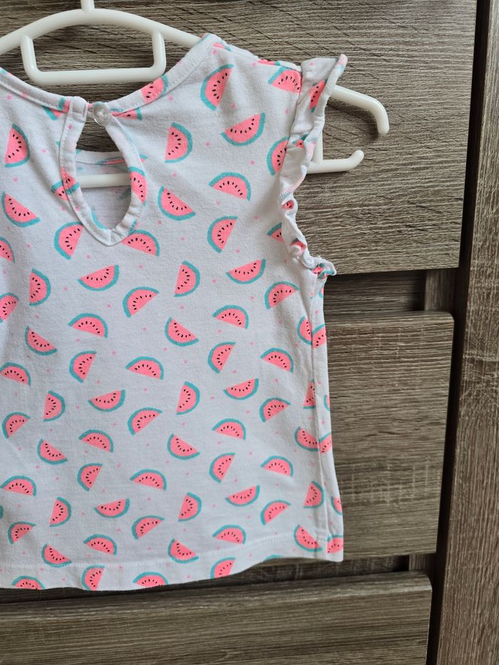 Vêtement Bébé Fille -T-shirt - Primark - 6/9 mois 74 cm - photo numéro 7