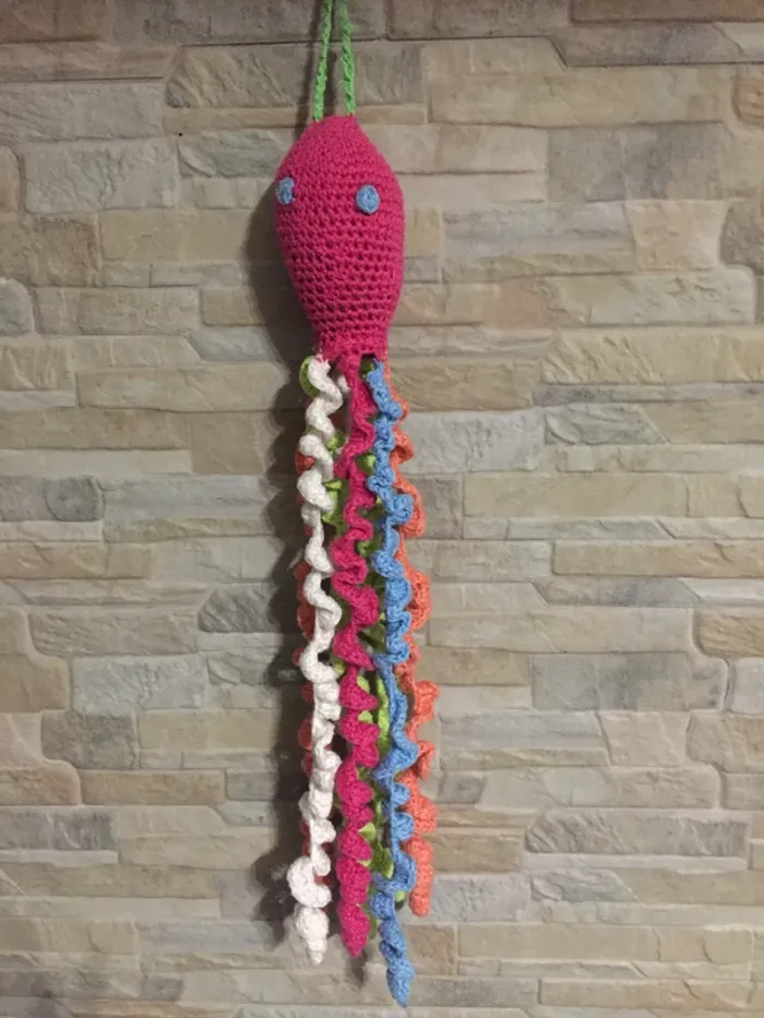 Pieuvre au crochet - photo numéro 1