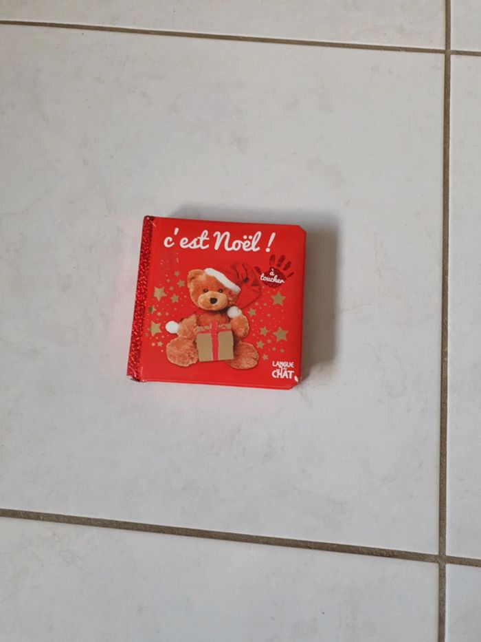 C'est Noël ! Livre à toucher