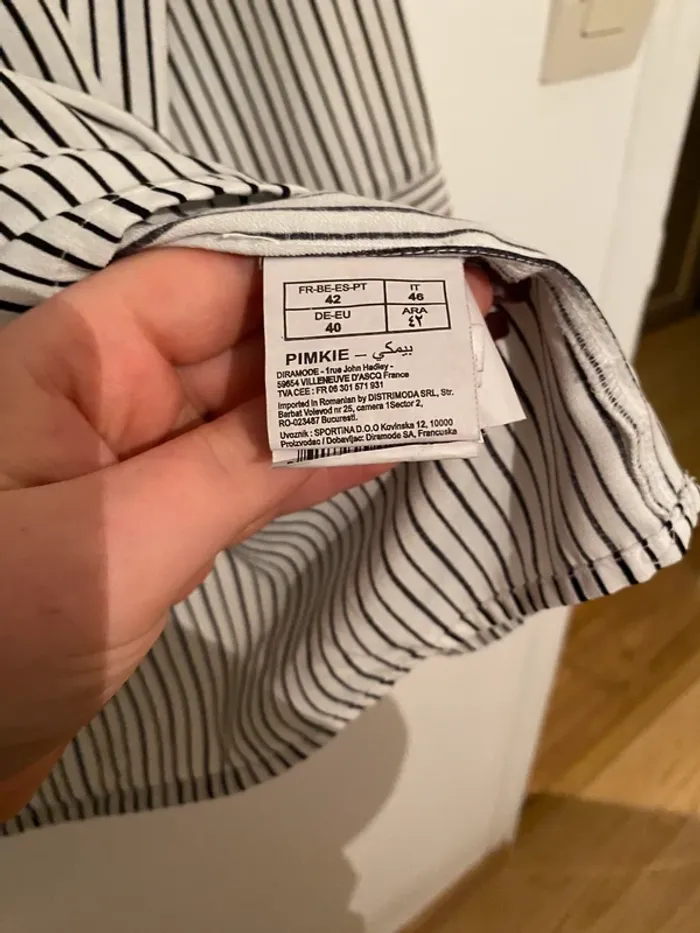Chemise à rayures - photo numéro 2