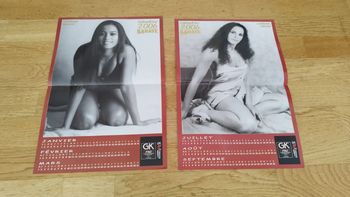 Poster Calendrier 2006 feminin GK Pro arts martiaux Affiche Karaté Bushido