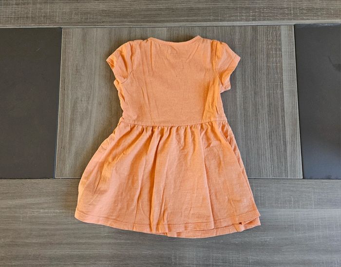 Robe C&A 2 ans 92 cm orange - photo numéro 3