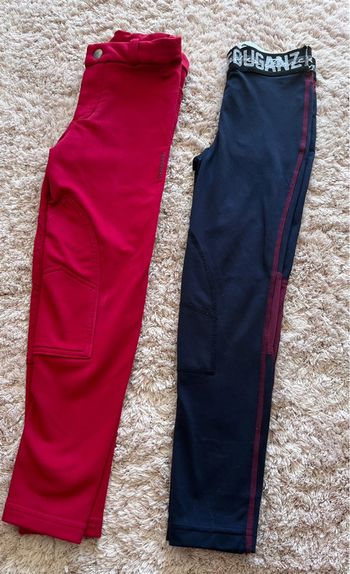 Lot de 2 pantalons d’équitation Fouganza 6 ans