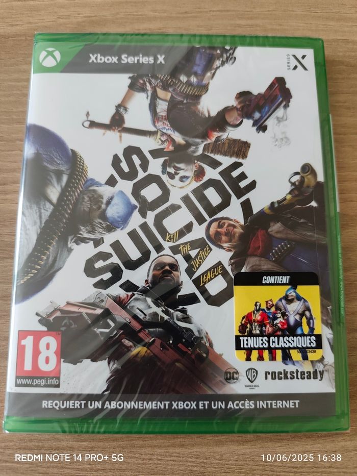Suicide squad Xbox série X neuf sous blister