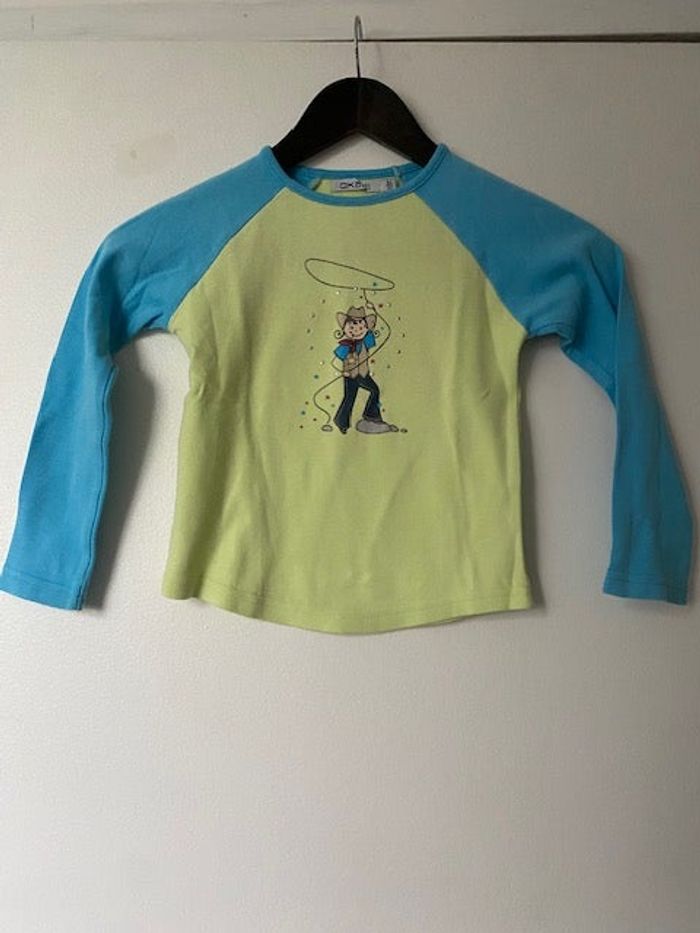 T-shirt manches longues cowboy