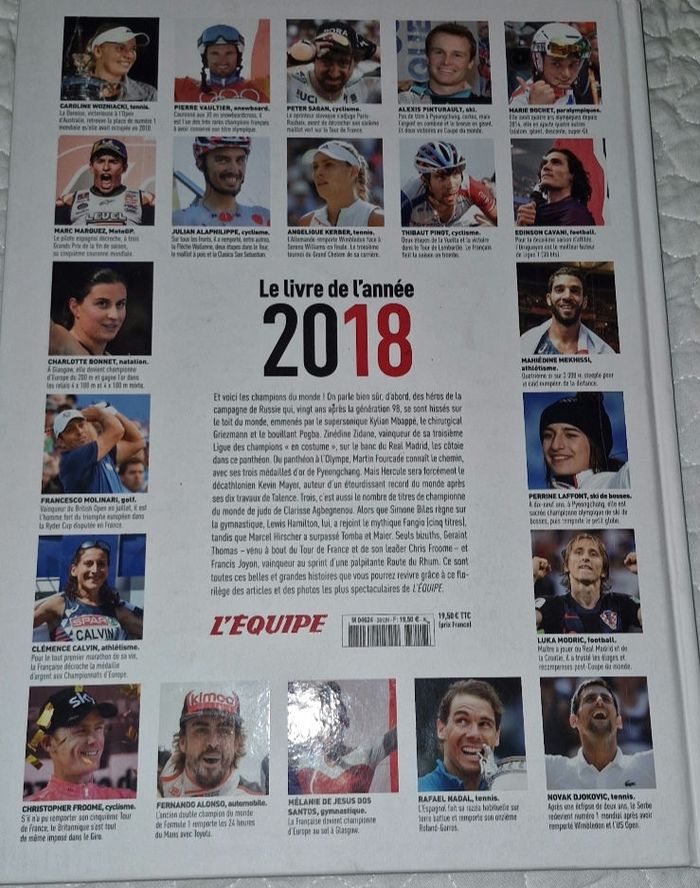 Livre de l'année de l'équipe 2018 - photo numéro 2