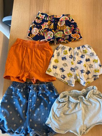 5 shorts 3 ans