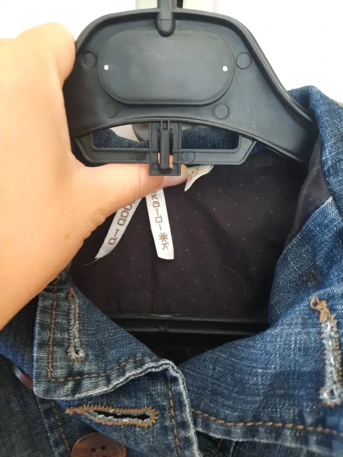 Veste en jean okaidi - photo numéro 2