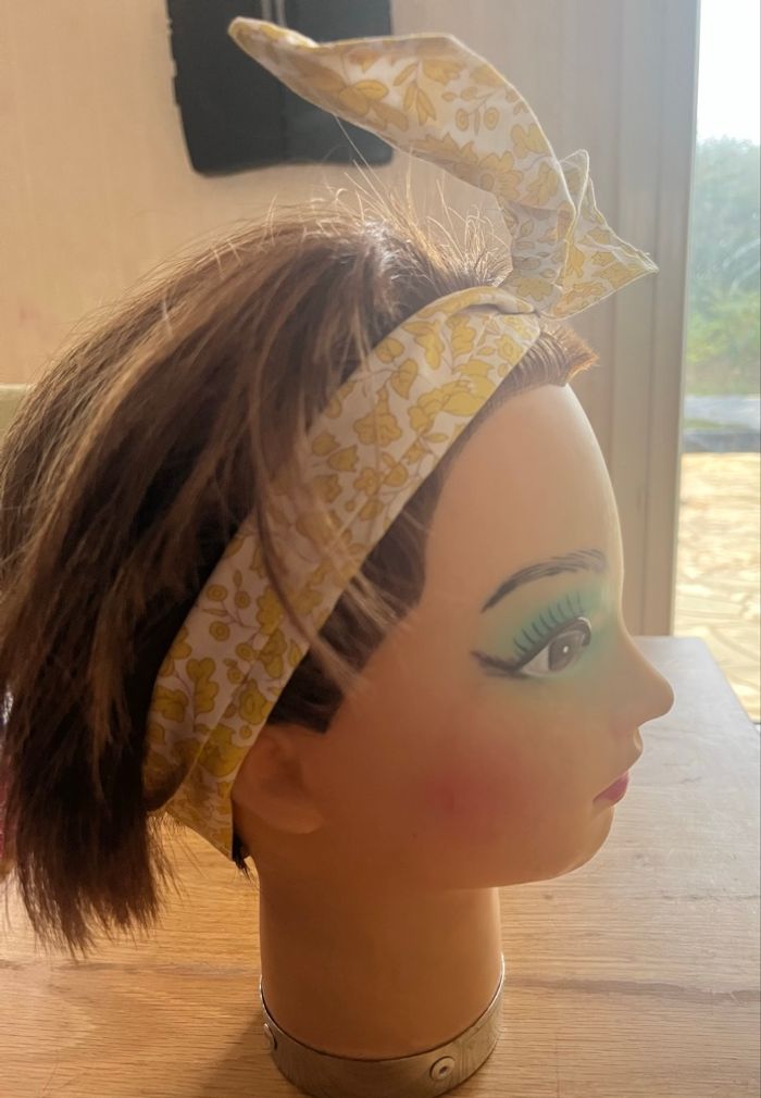 Head band en liberty accessoires pour cheveux vintage