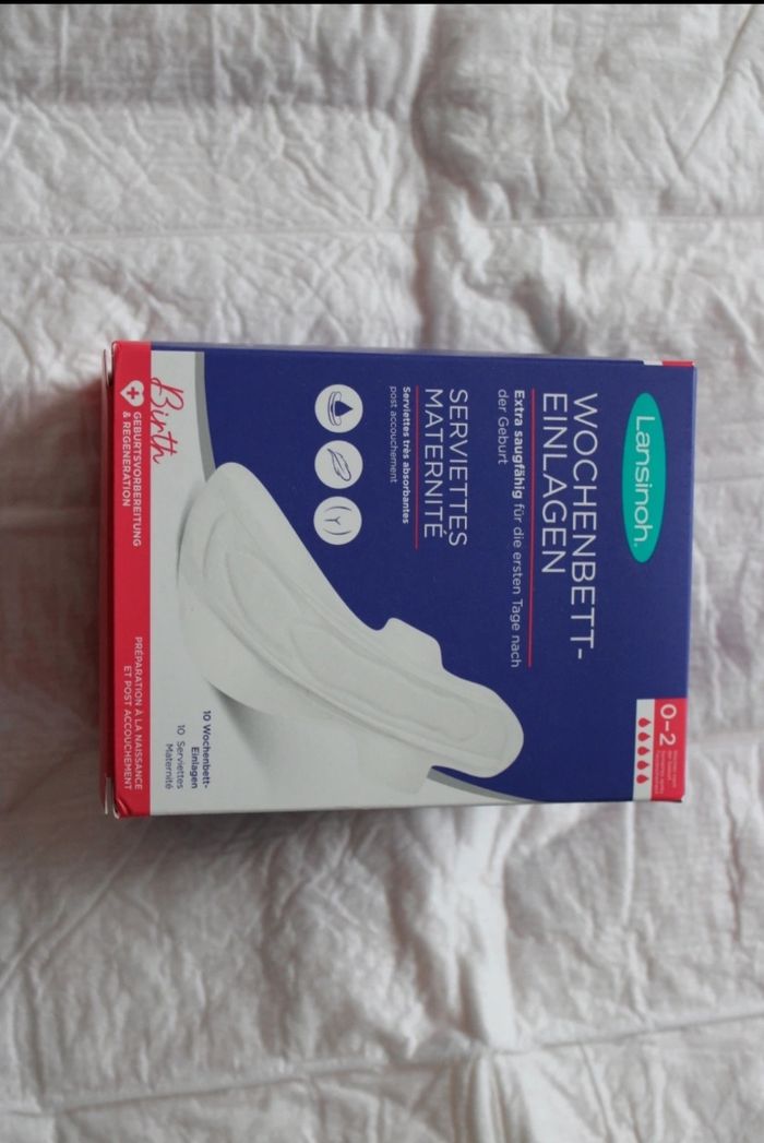 Serviette post accouchement lansinoh - photo numéro 2