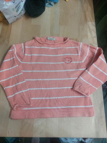 Petit pull saumon