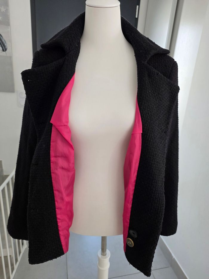 Manteau femme noir taille 44 - photo numéro 5