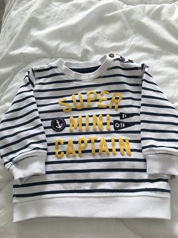 Sweat garçon 6 mois Gémo