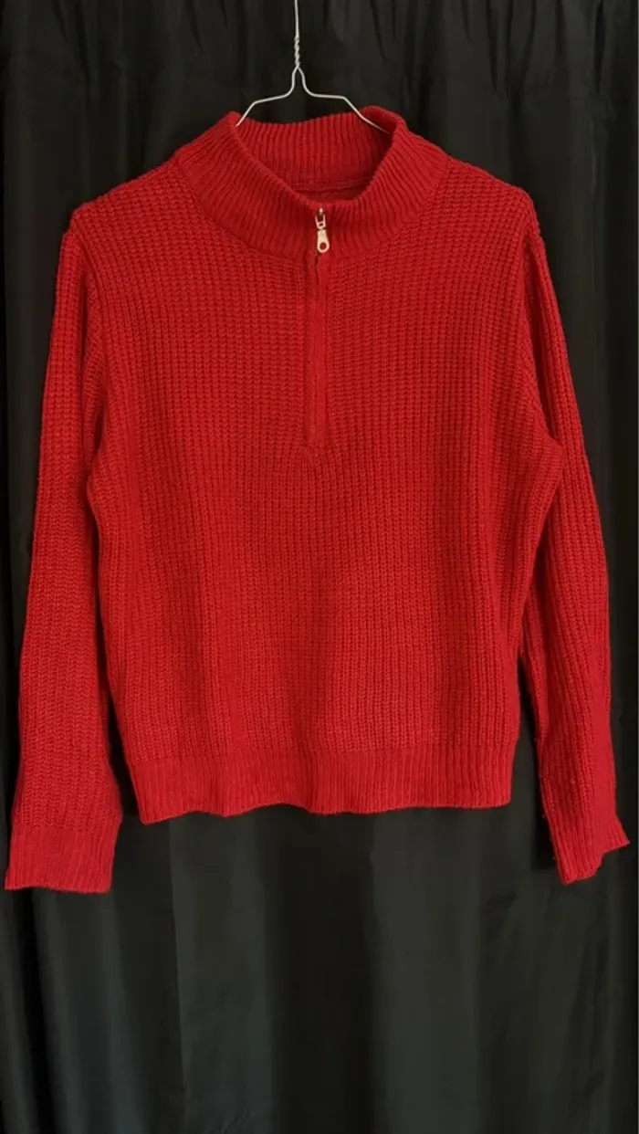 Pull à zip - photo numéro 2