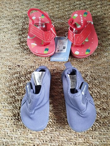 Claquettes et chaussures de plage 