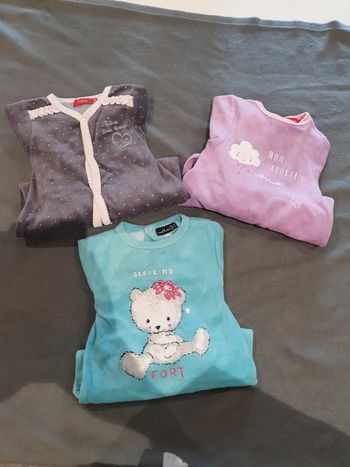 Lot 3 pyjamas