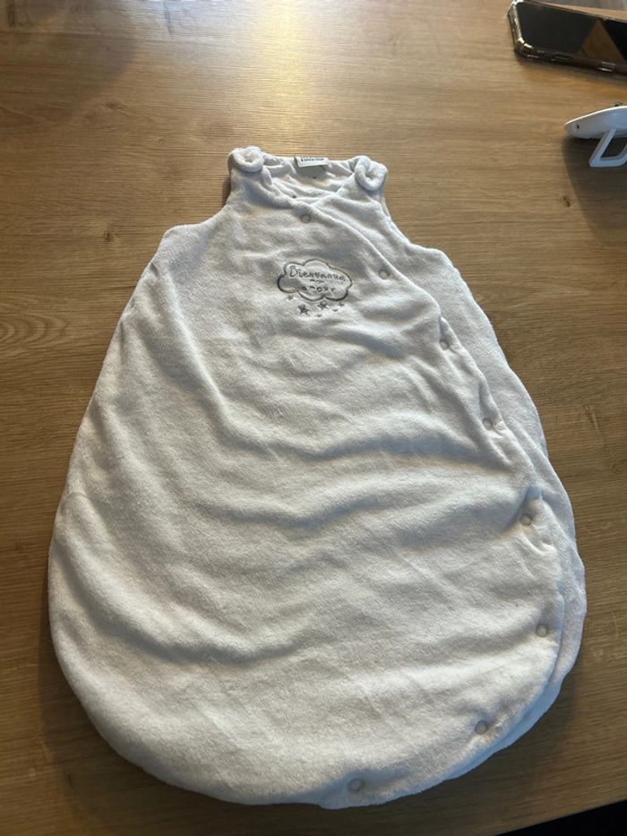 Turbulette blanche naissance 0-3mois