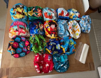 Lot couches lavables excellent état 🌿