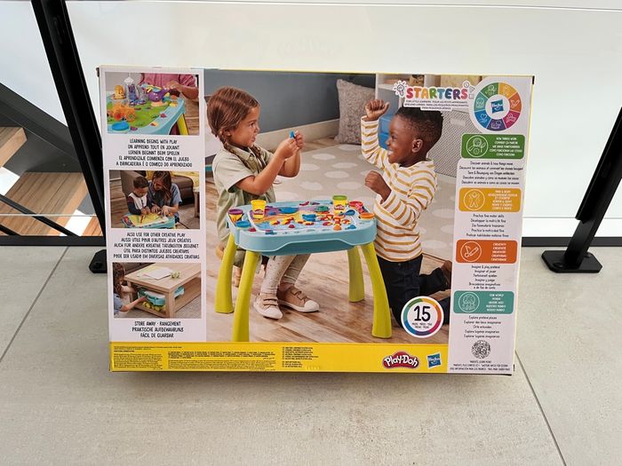 Table de création play doh pâte a modeler - photo numéro 3