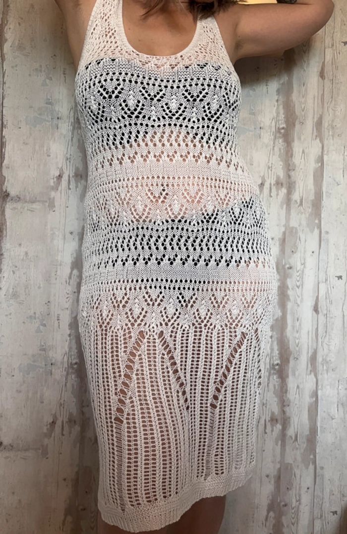 Robe crochet taille L - photo numéro 4