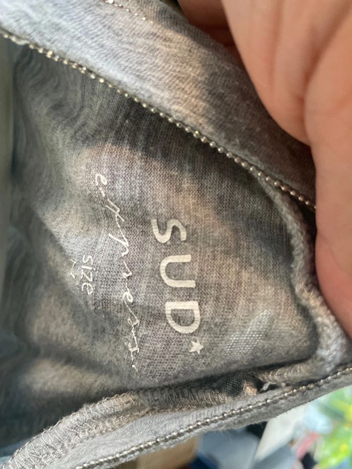 TEE Shirt gris sud express taille M - photo numéro 8