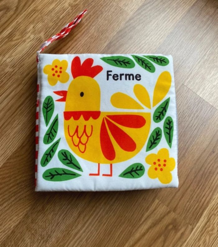 Livre sensoriel de la ferme