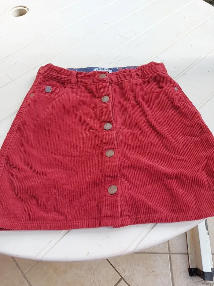Jupe velours