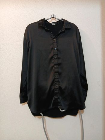 Chemise longue noir basic " pimkie " taille s
