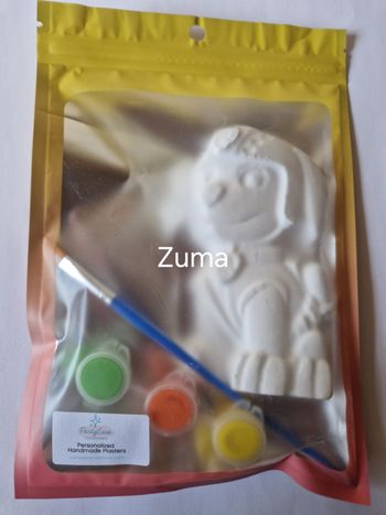 Figurine à peindre Zuma paw patrol