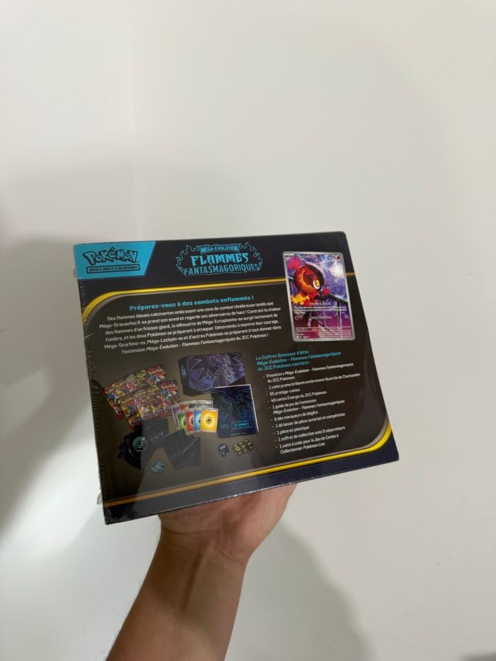 Pokémon etb flammes fantasmagorique scellé - photo numéro 4