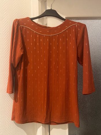 Blouse dorée