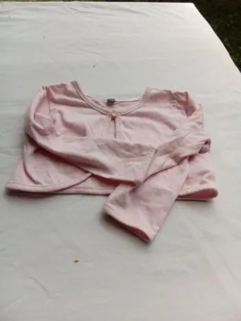 Boléro 18 mois rose