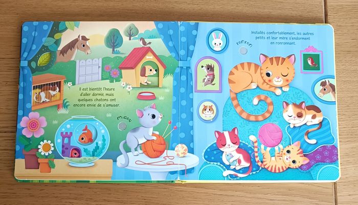 Mon livre sonore à toucher Mes animaux préférés Usborn 0 mois + - photo numéro 8