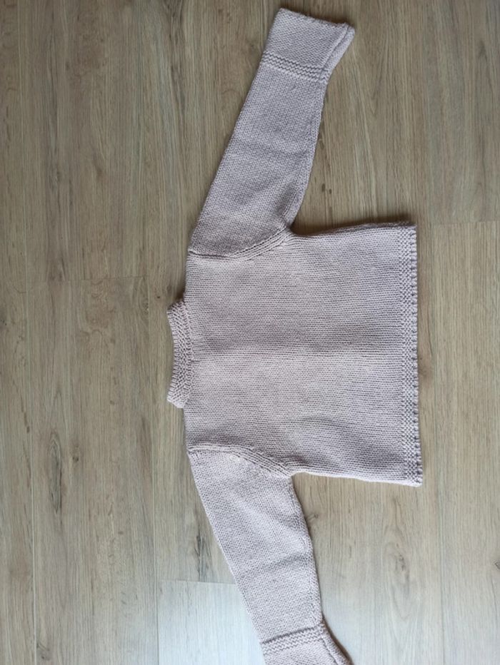 Pull gilet a boutons Arthur et Félicie Verbaudet 5 ans - photo numéro 6