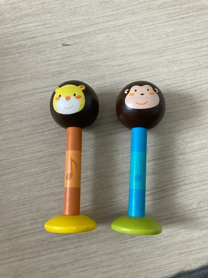 Hochet musicaux en bois