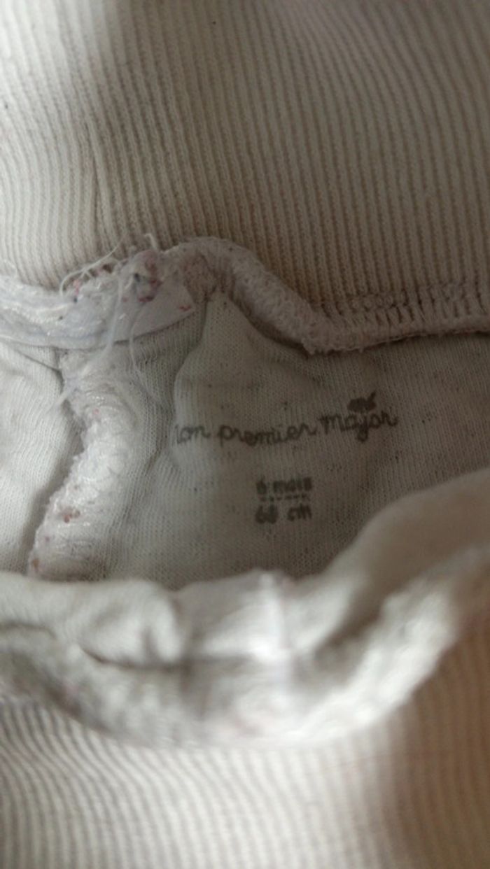 Pantalon avec pied 6 mois fille - photo numéro 4