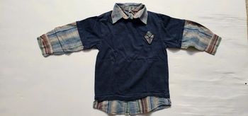 Lot de 4 chemises manches longues 4 ans