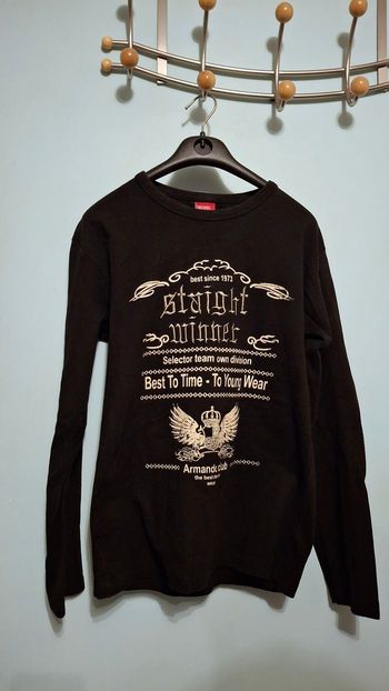 T-shirt noir taille L, True Rebel