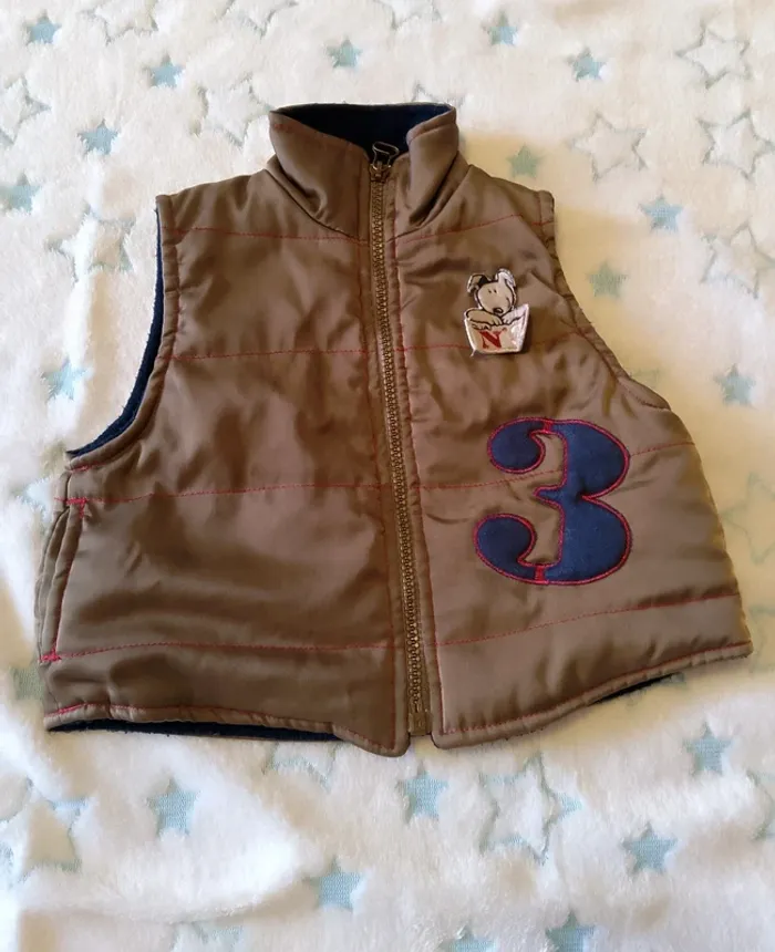 Veste manteau sans manche