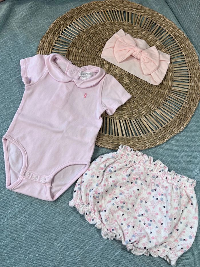 Ensemble taille 1 mois