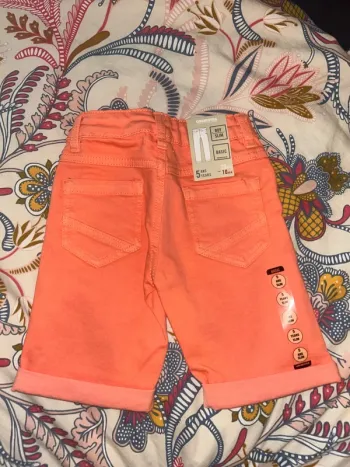 Short bermuda orange corail orchestra