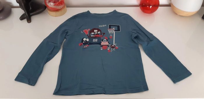 T-shirt manches longues garçon 5 ans