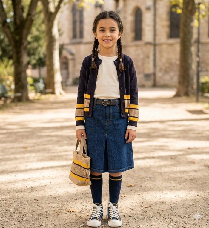 Gilet Nono 7/8 fille - photo numéro 1