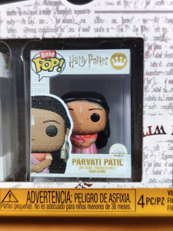 Boîte 4 Bitty Pop! Harry Potter - Harry Potter, Cho Chang, Parvati Patil + Mystère ! - photo numéro 4