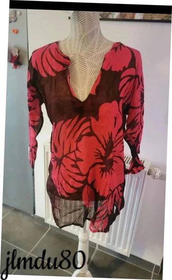 Blouse Fleurie taille 38