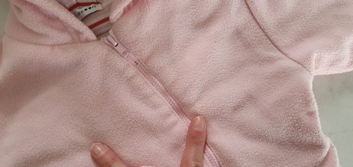 Veste bébé fille polaire 9 mois cocoon BBF - photo numéro 4