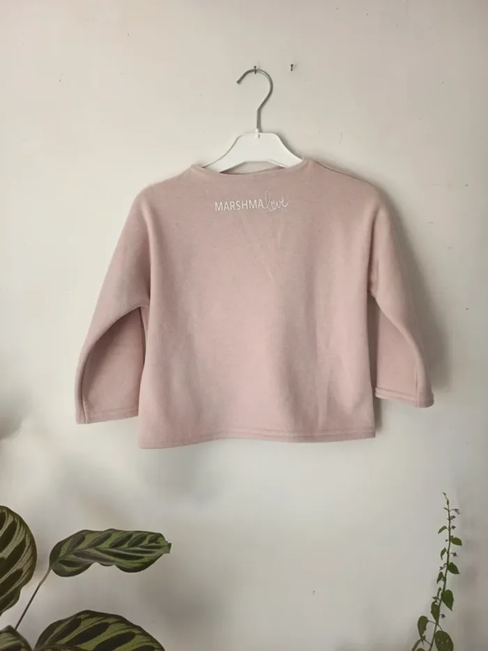 Sweat doudou marshmallove, tziganette création