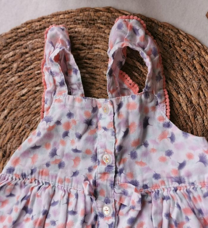 Robe 👣 et bloomer, motif fleuri, 18 mois, sergent major - photo numéro 11