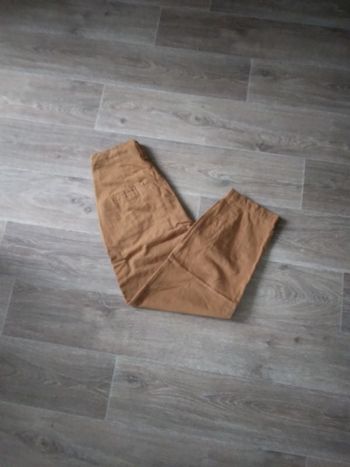 Pantalon moutarde cache cache