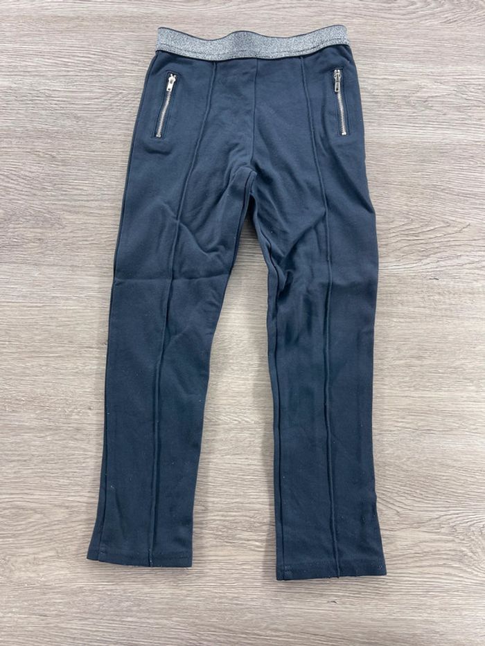 Legging, huit ans bleu marine